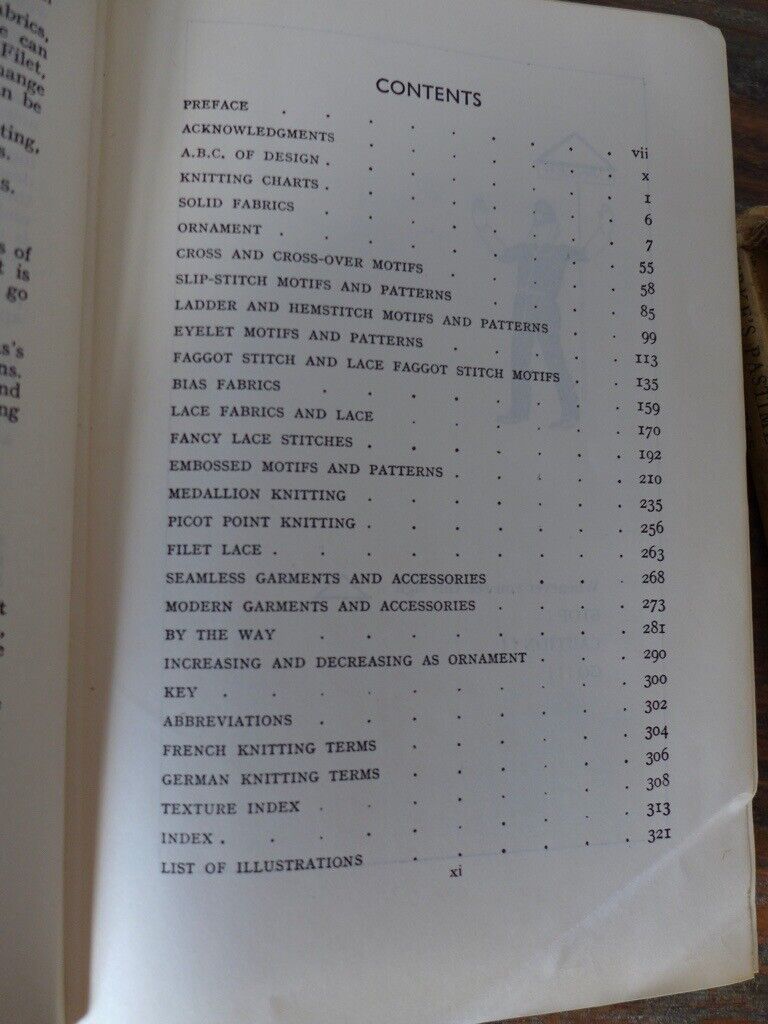 Four collectable vintage knitting hardbacks. THREE FIRST EDITIONS. See titles and details below.