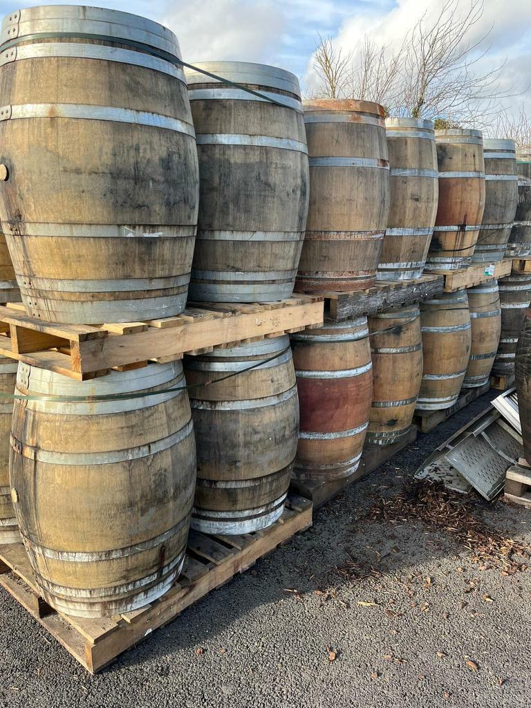 Whiskey and wine barrel 