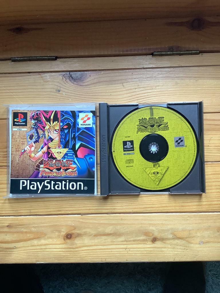 PlayStation one game Yu-go-oh forbidden memories 