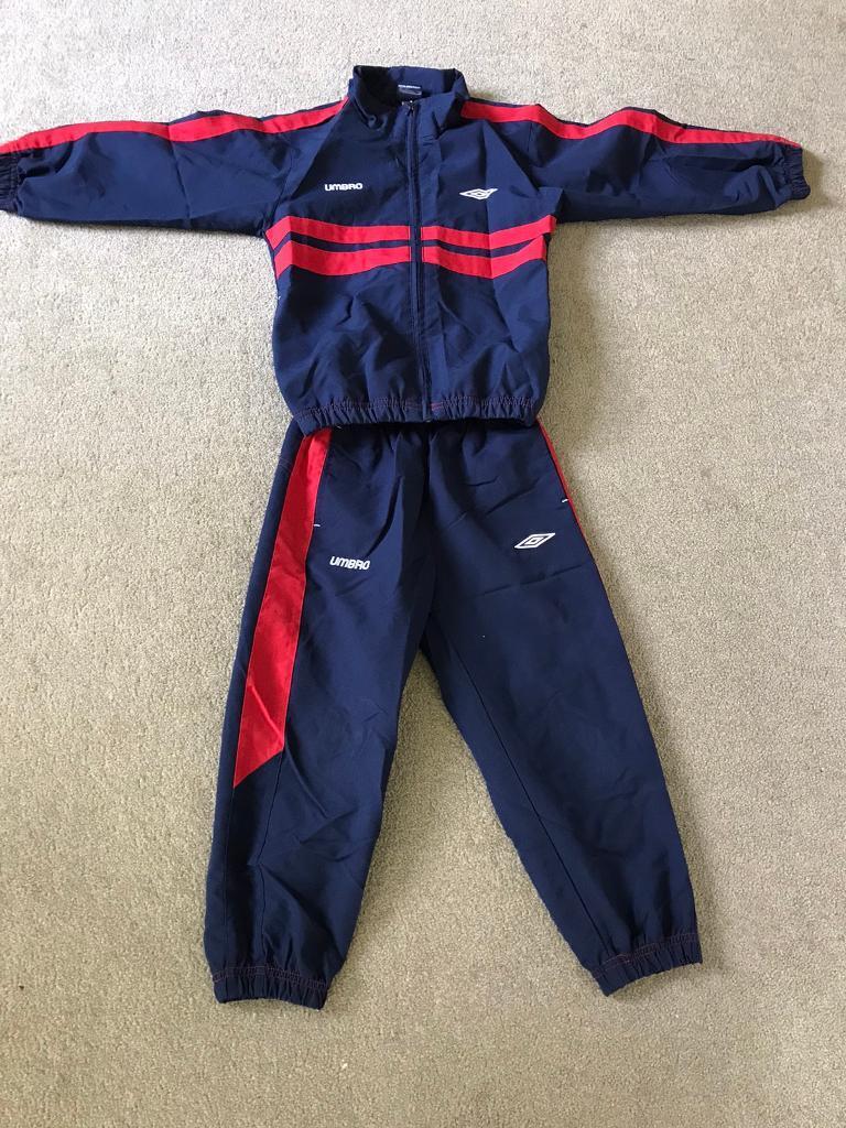Boy’s Age 3-4 Umbro Tracksuit