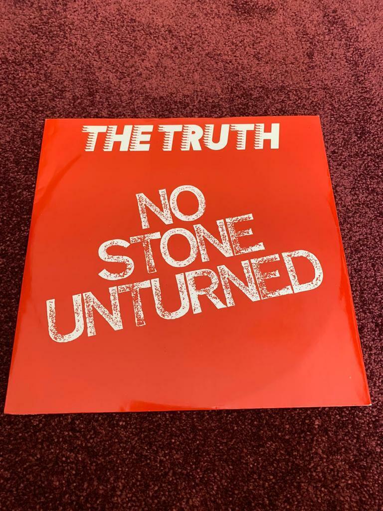 The Truth- No Stone Unturned 12” single Vinyl Record Mod Revival 