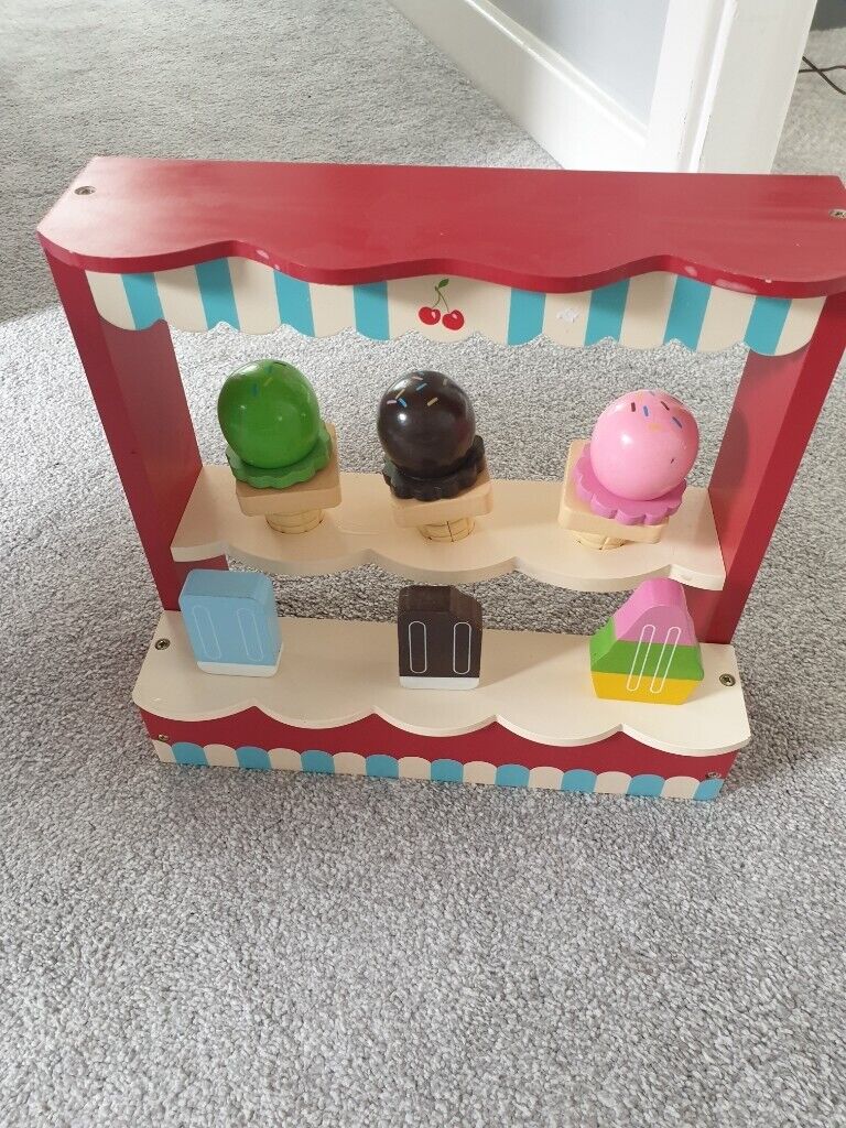 image for Wooden ice cream stand toy