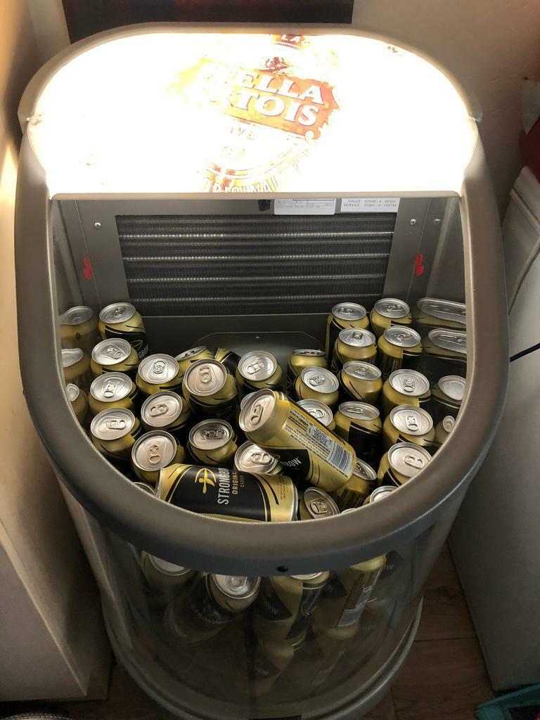 Stella beer fridge