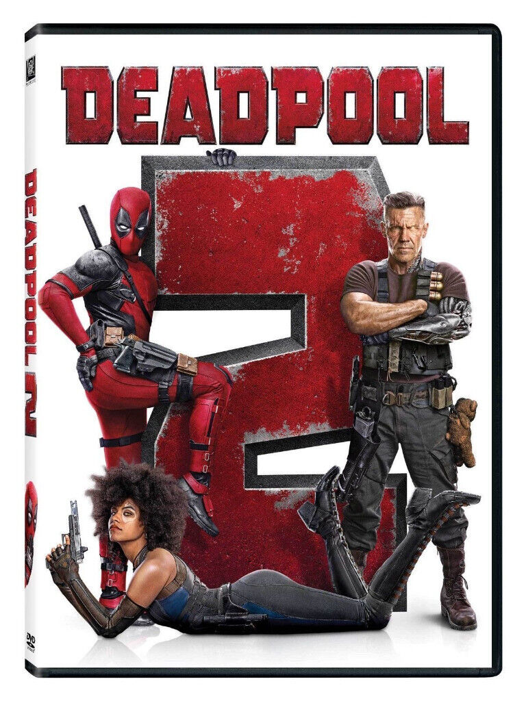 image for DVD FILM MOVIE DEADPOOL 2 WITH SLIP COVER RYAN REYNOLDS STAN LEE UK EDITION 15.*