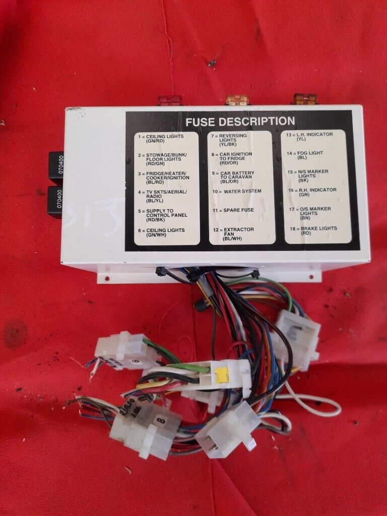 image for 2001 Avondale Caravan fuse box
