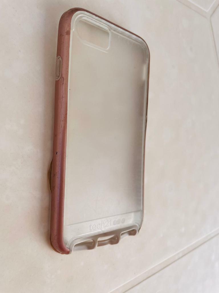 Tech21 Evo Elite Hardshell Case for iPhone 7 or 8 or SE 2020 Rose Gold