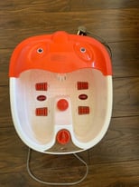 Foot spa/Electric Relaxing Bubbling Massage Pediprep Foot Spa Bath