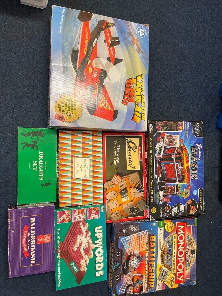 Children games and boards bundle