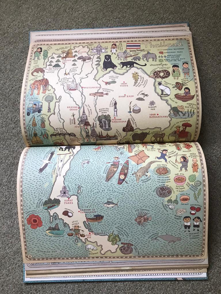 Maps by Aleksandra Mizielinska and Daniel Mizielinski