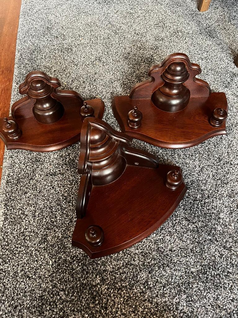 image for 3 Mahogony Shelves 