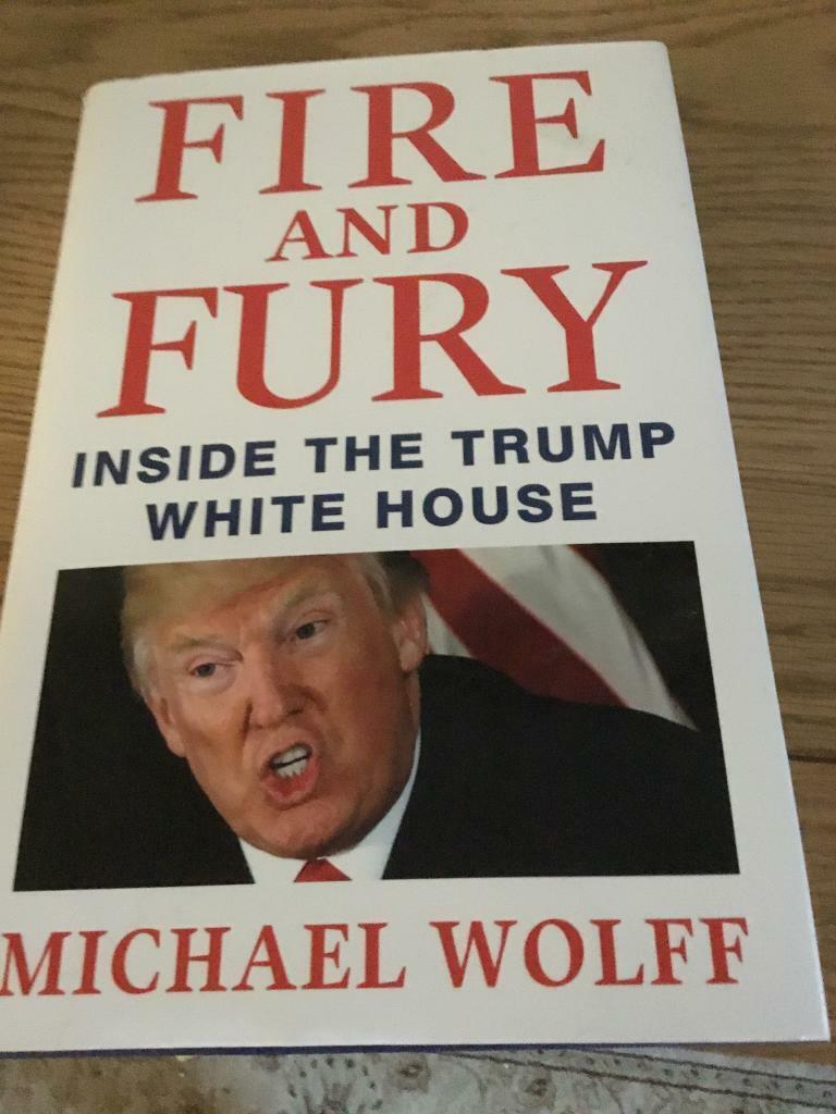 image for FIRE AND FURY, INSIDE THE TRUMP WHITE HOUSE