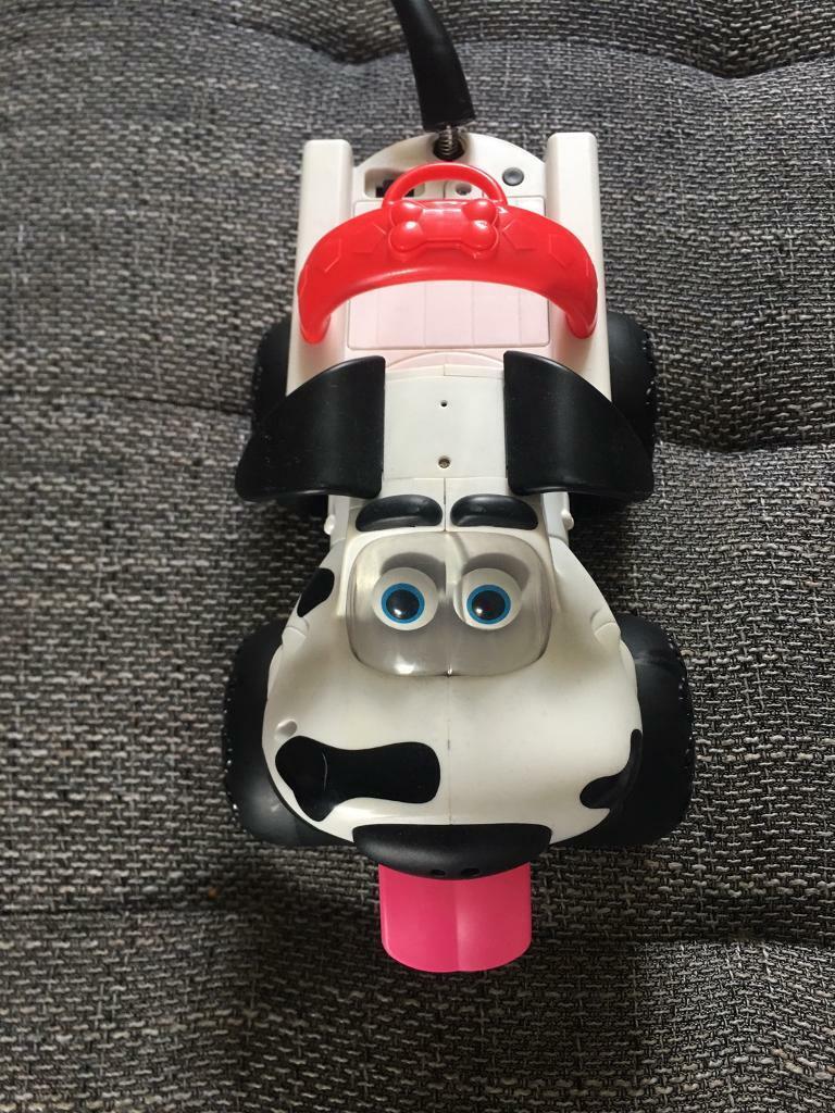 Dog toy car with remote control.🐶