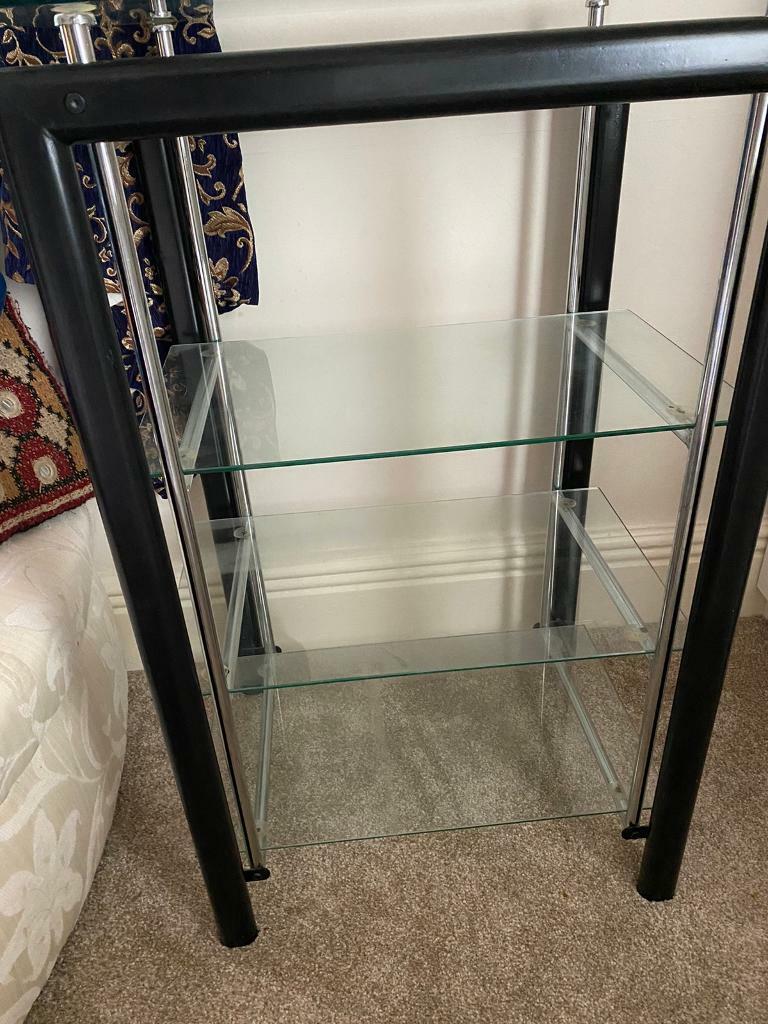 Tall glass unit