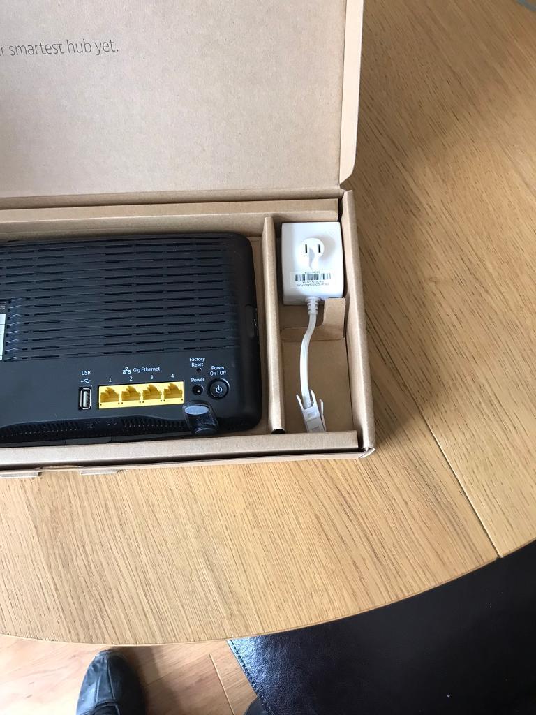By broadband hub