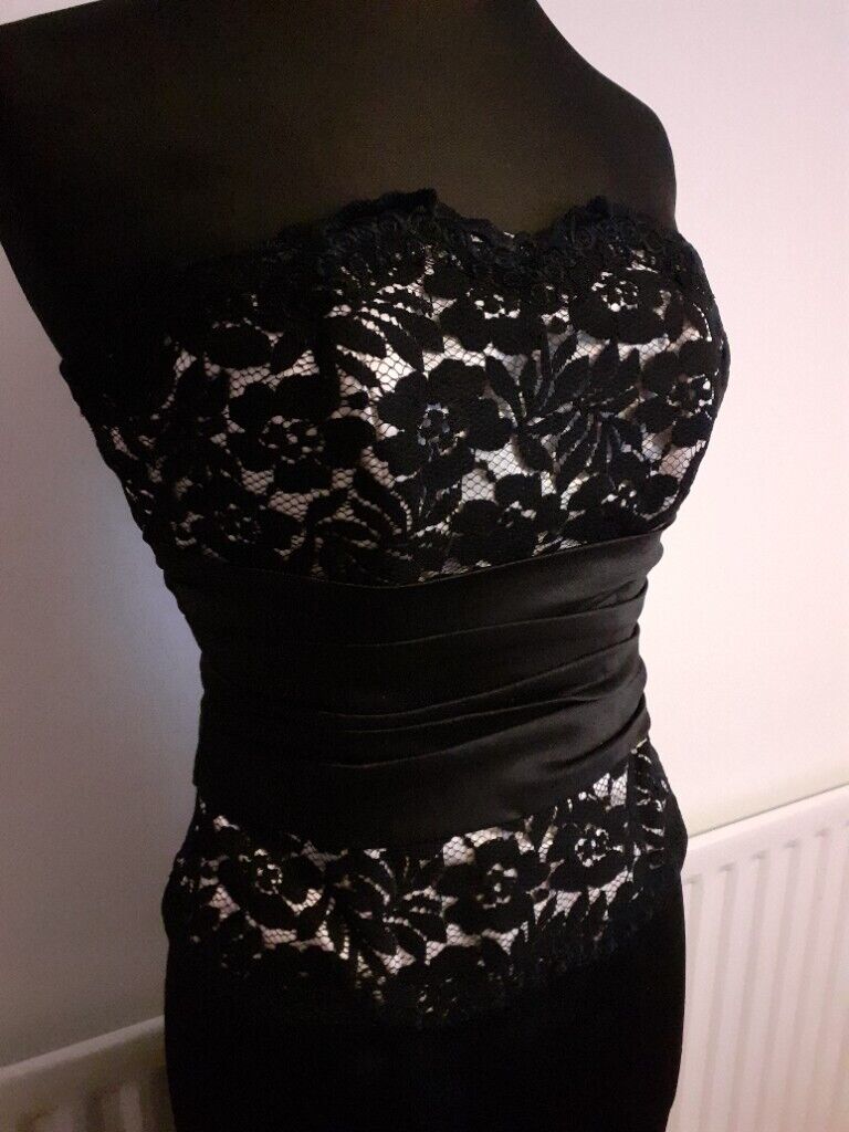 image for NEW Black Prom Dress size 8