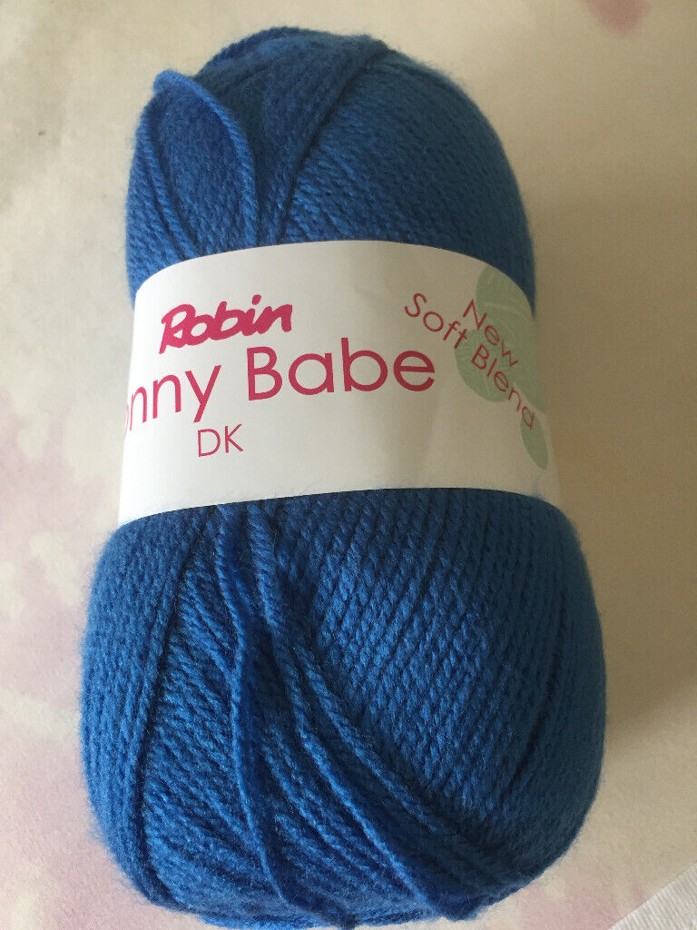 Robin Bonny Babe Soft Blend 4 PLY KNITTING WOOL Yarn Various Colours Available New