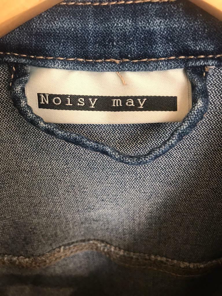 NOISY MAY DENIM JACKET WOMENS SMALL