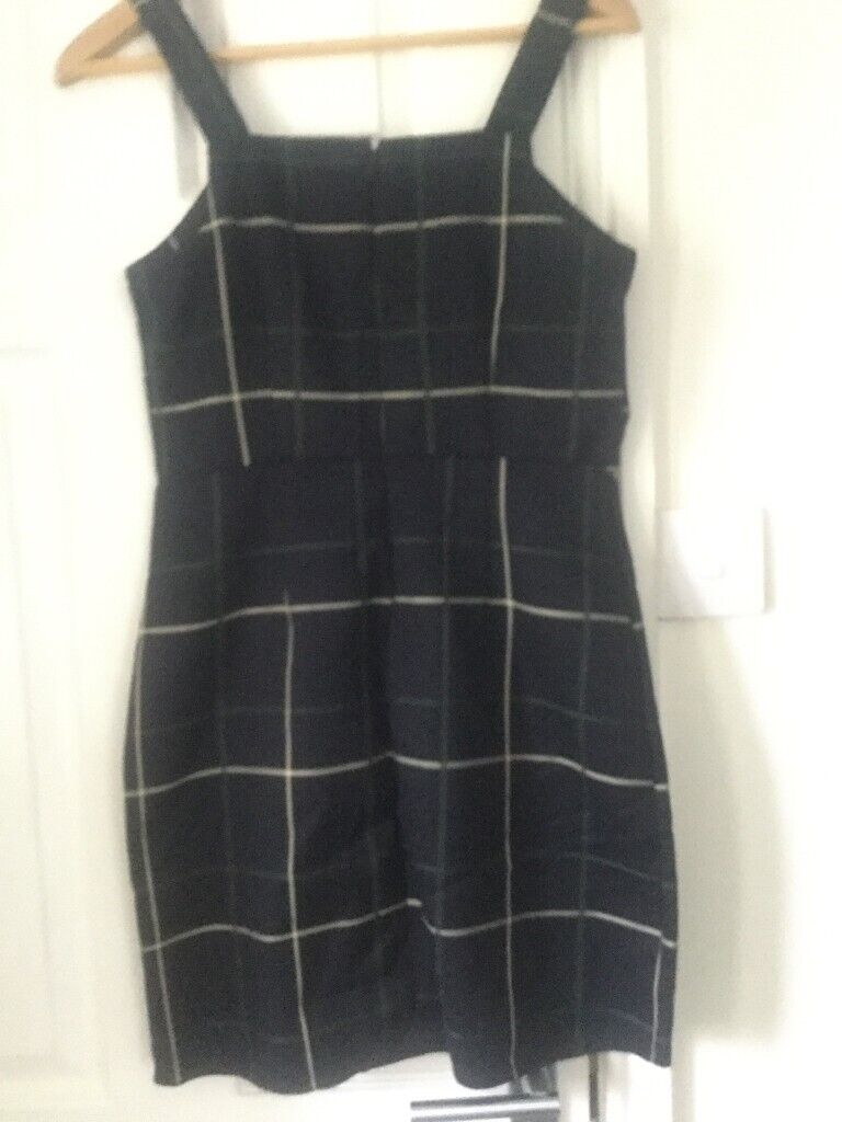 Primark tartan navy dress still with tag