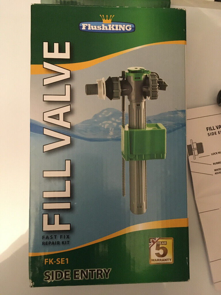 NEW- FlushKING Side Entry Fill Valve