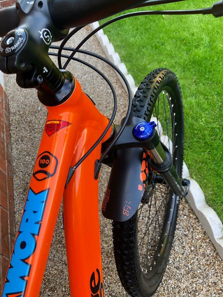 Orange clockwork 2018 Large 19” frame mtb hard tail