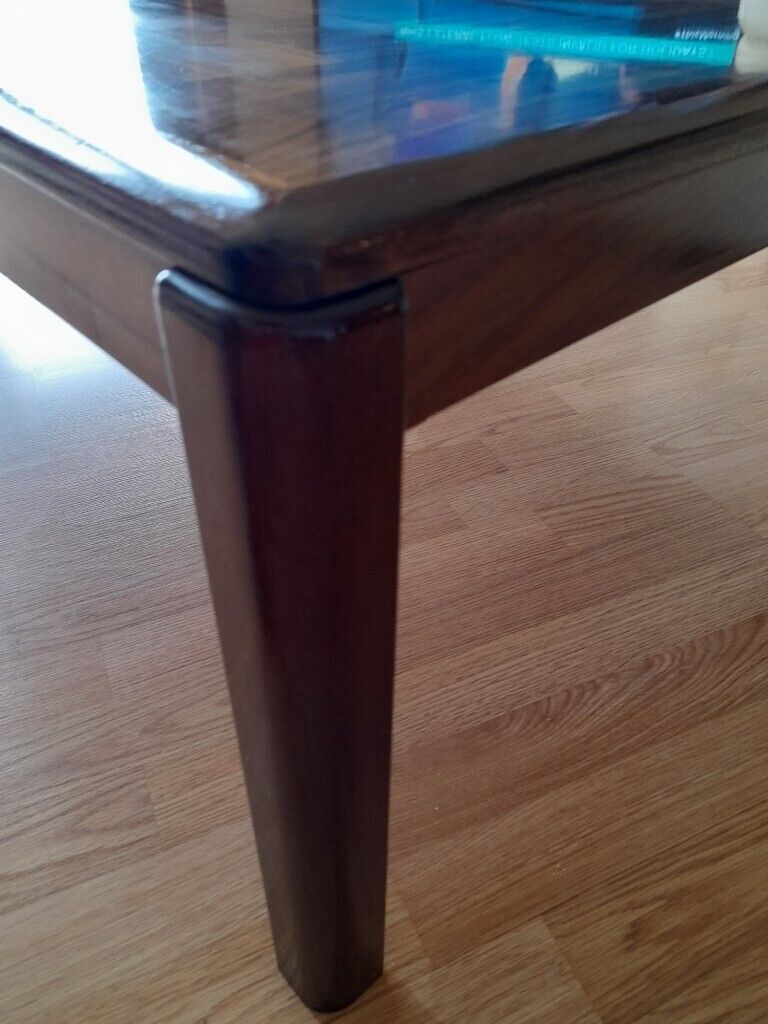 ULDUM MOBELFABRIK DANISH TEAK/ROSEWOOD COFFEE TABLEE TABLE