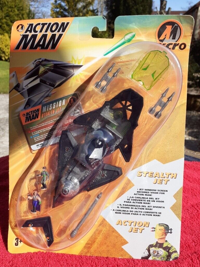 Action man stealth store jet