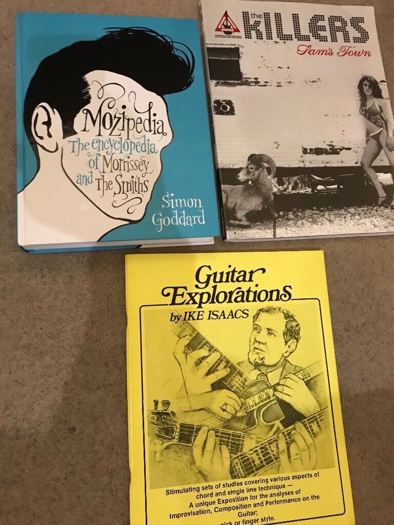 image for Smiths/Morrissey, The Killers, Ike IIsaacs music books.