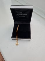 Unworn gold necklace (silver plated)