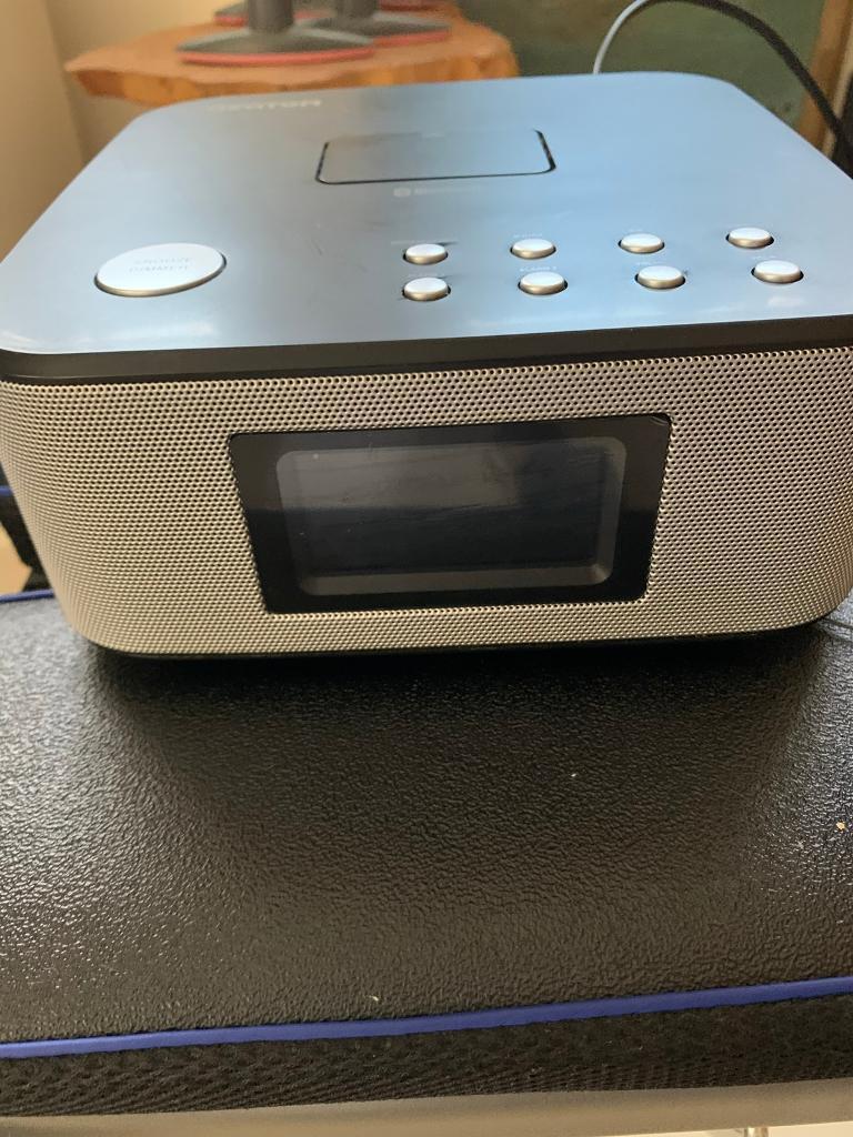 image for Top condition. Hardly used home hub radio alarm music system. Bargain
