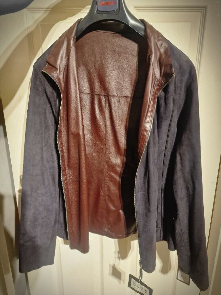 Leather jacket and coat