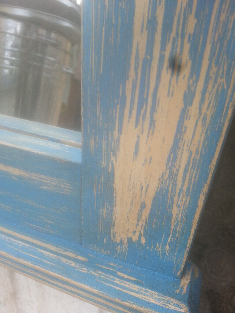 Upcycled beech mirror.