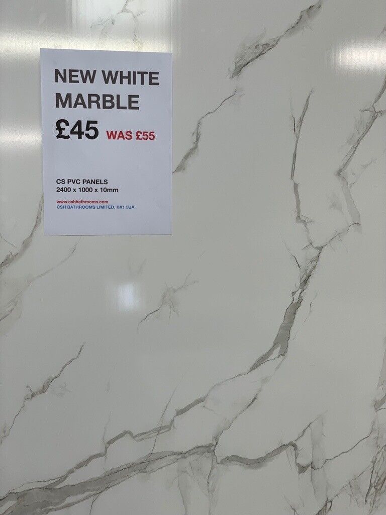 wet wall CS PVC PANELS 2400x1000x10mm, bathroom cladding, CSH Bathroom