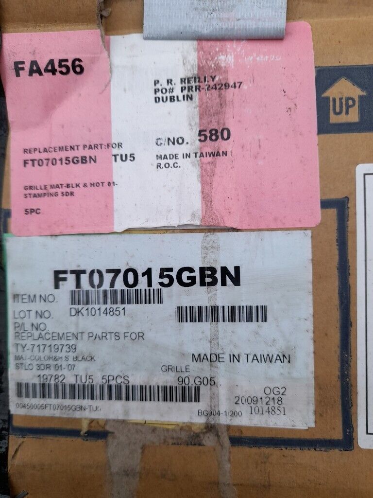  FIAT STILO 2001-2008 BRAND NEW  RADIATOR GRILLS