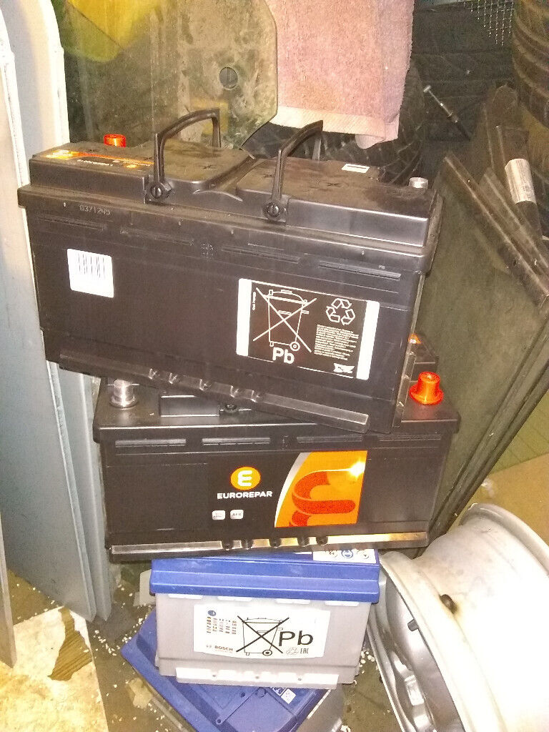 NEW STOP START BATTERIES 3 YEARS GUARANTEE FROM £75  STANDARD BATTERIES FROM £32