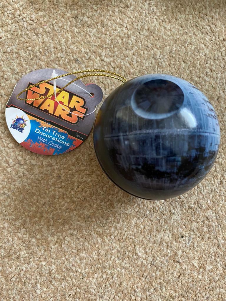 image for Star Wars Tin Bauble Xmas Decoration - Death Star