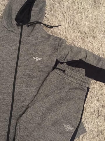 Grey designer tracksuit discount bottoms