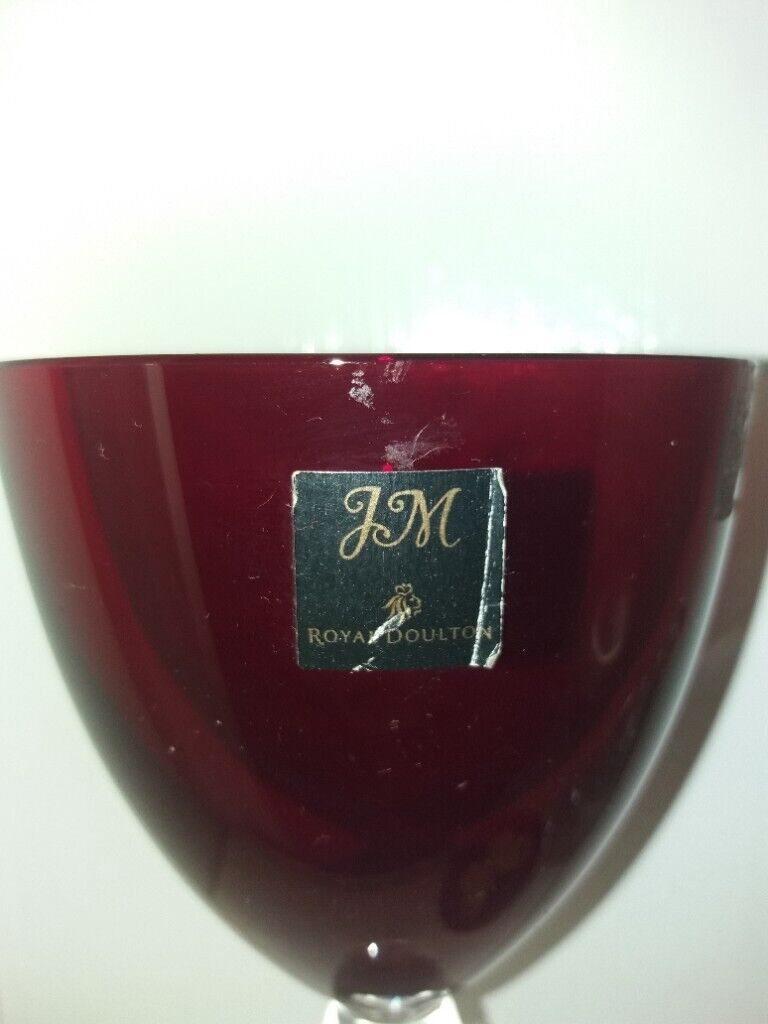 image for Royal Doulton wine glass