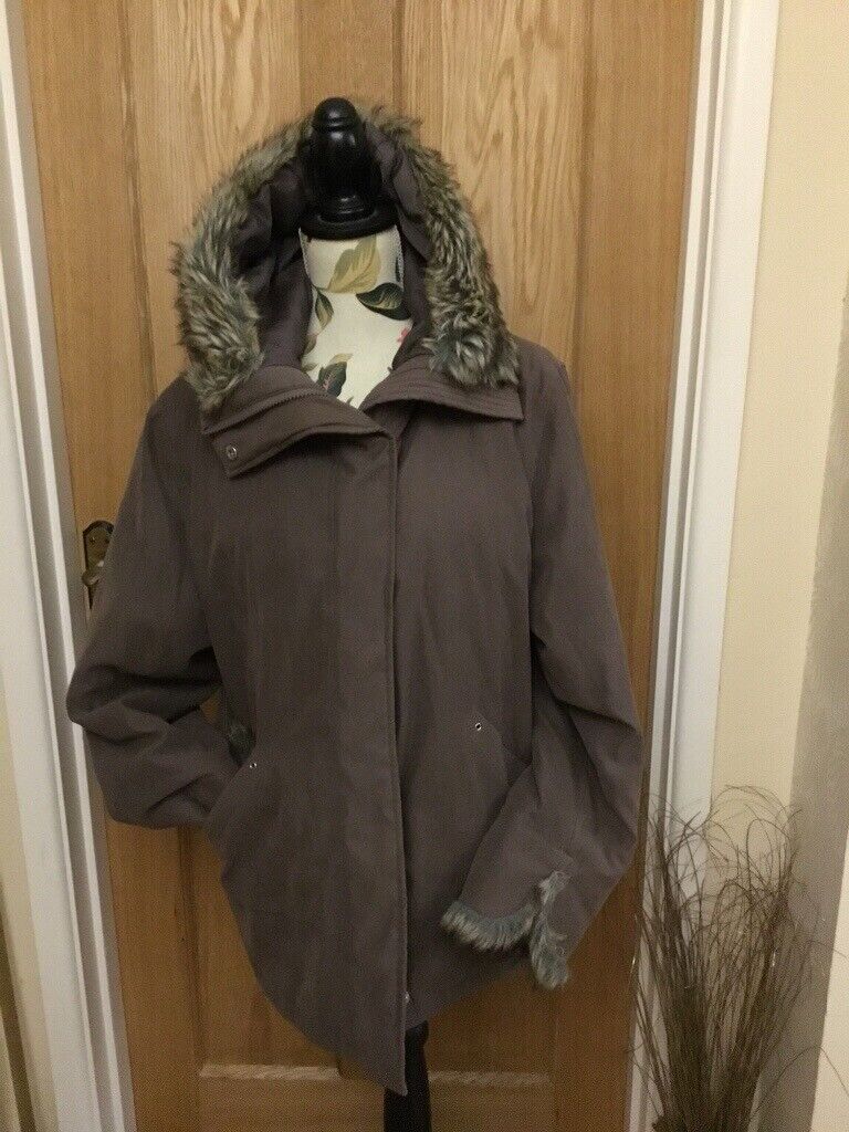 image for NEXT BROWN PADDED JACKET SIZE 12