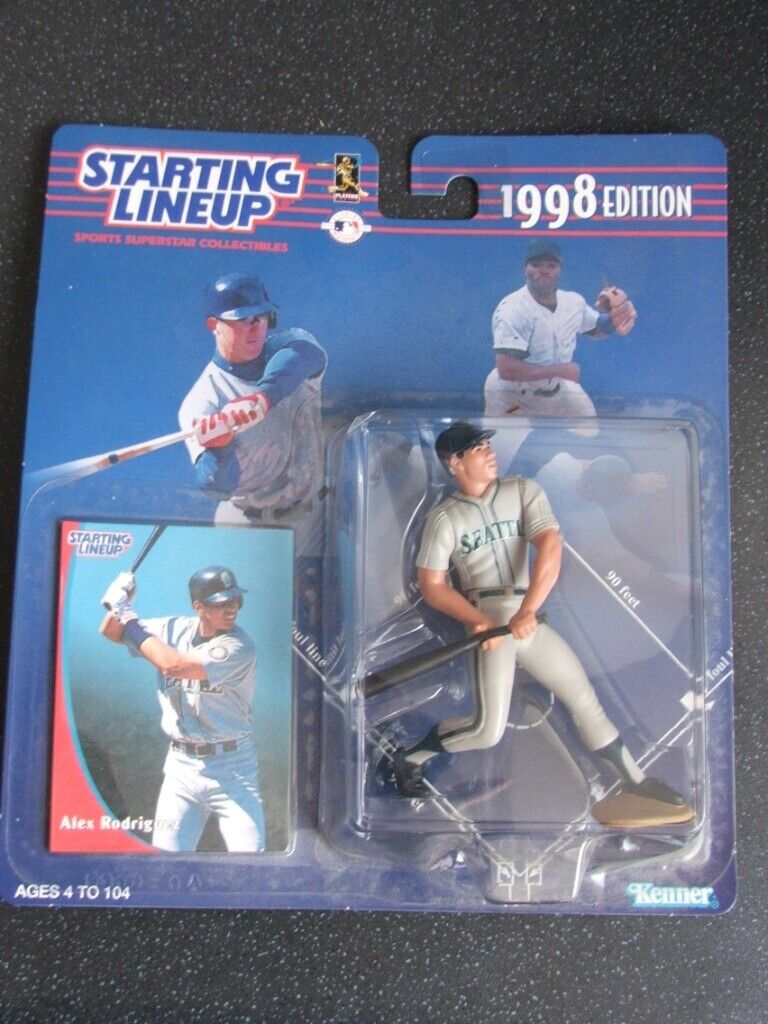 image for Alex Rodriguez - Baseball Legend - 1998 Edition - Intact Bubble & Card