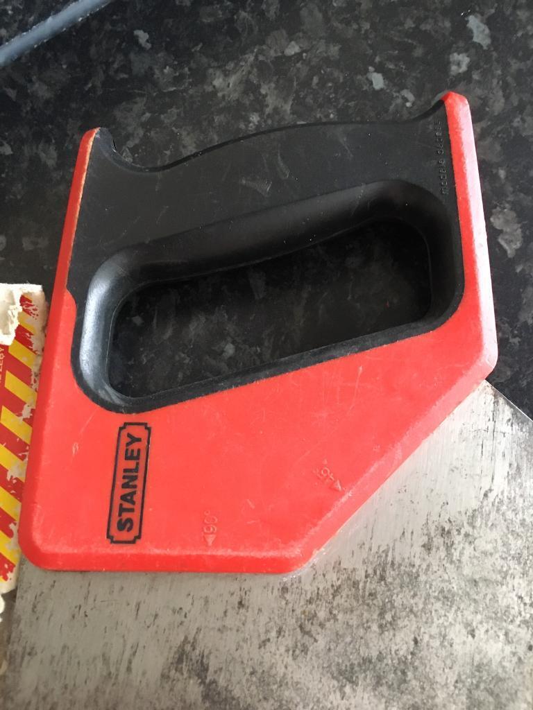 Stanley Dyna Grip saw, one large Wire Brush & one Heavy Large Hammer