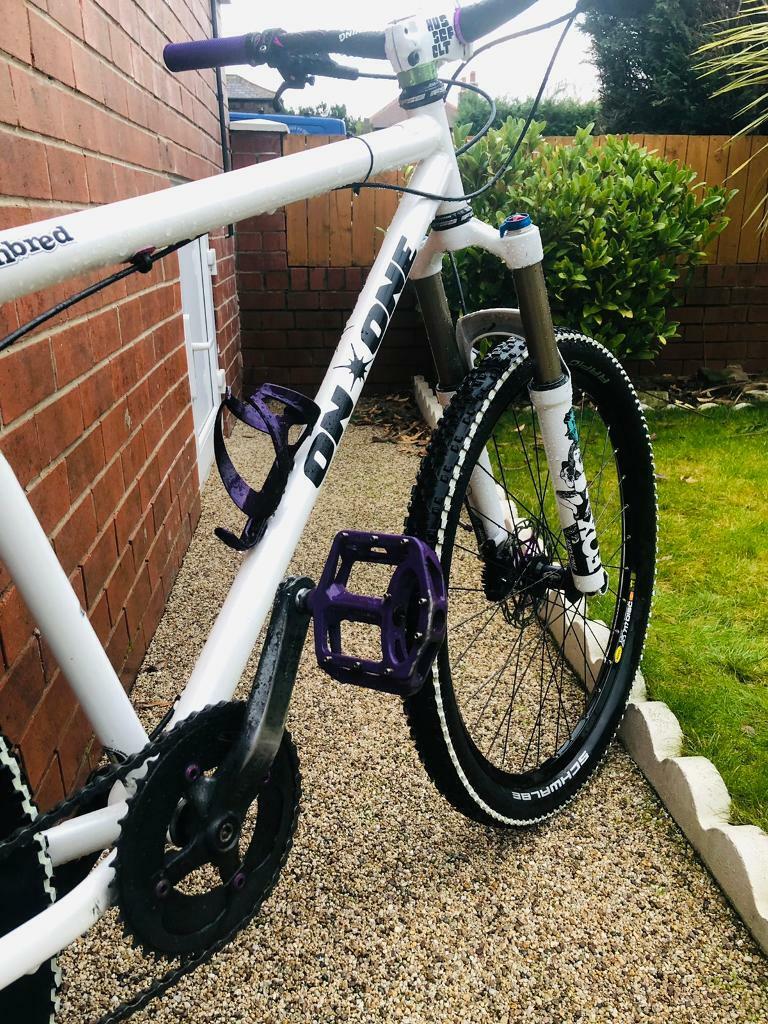 On One Inbred Hard Tail MTB FOX XT HOPE ALFINE medium 18” 11 Speed