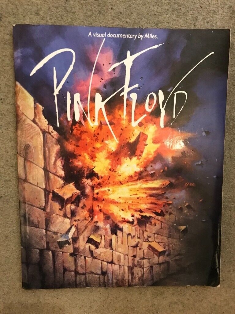 Pink Floyd - A Visual documentary softcover book published 1980, in decent condition