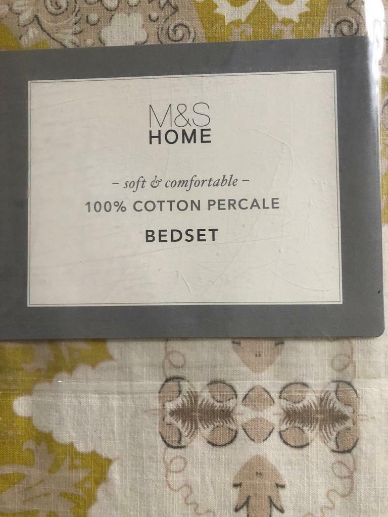 SUPERKING DUVET SET M&S SARA