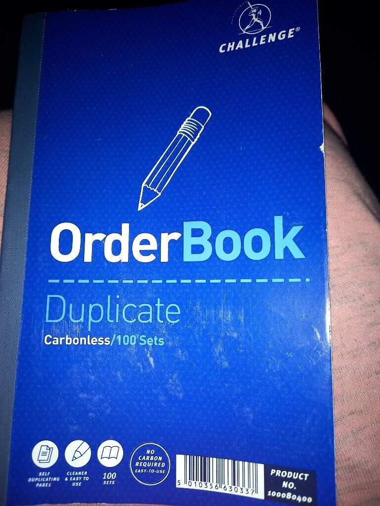 Duplicate order books x 7