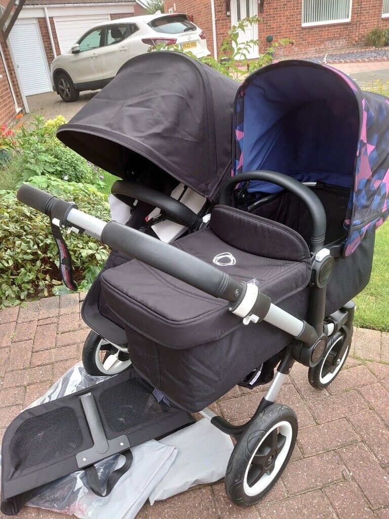 REDUCED BARGAIN DESIGN-A-TWO TONE  Bugaboo Donkey Duo 