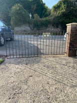 Pair of metal driveway Gates 