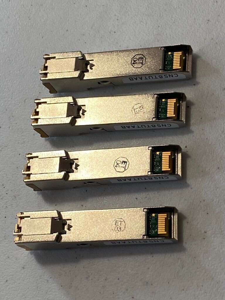 Cisco 1000BASE-T SFP GBIC GLC-T RJ45 Short Wave (100m) Transceiver 30-1410-03 (£10 each) #5