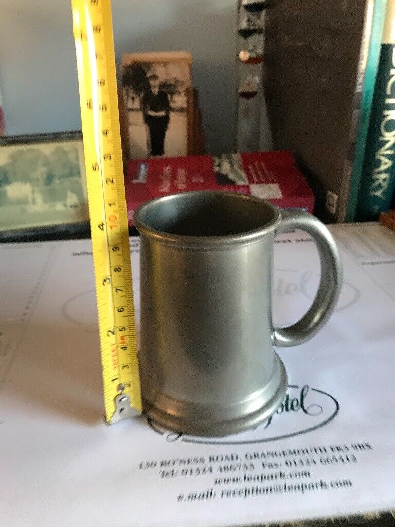 Vintage Rand 3533 Half Sized Pewter Mug