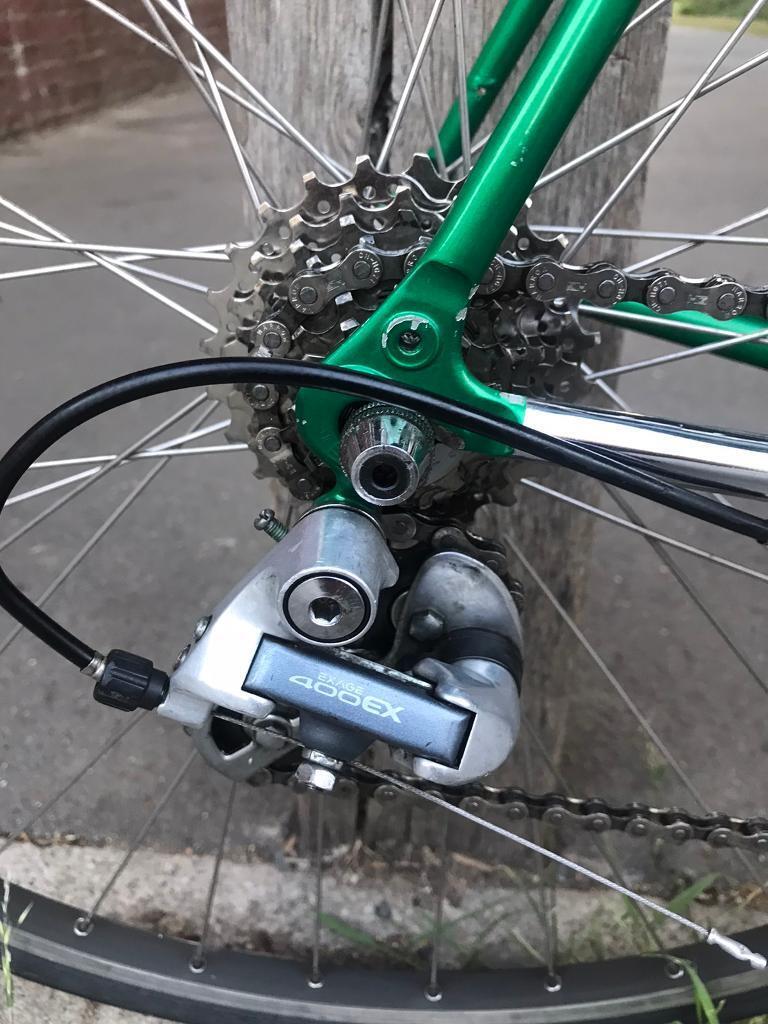 Vintage Italian bike Moser Over Columbus tube not Bianchi Colnago 