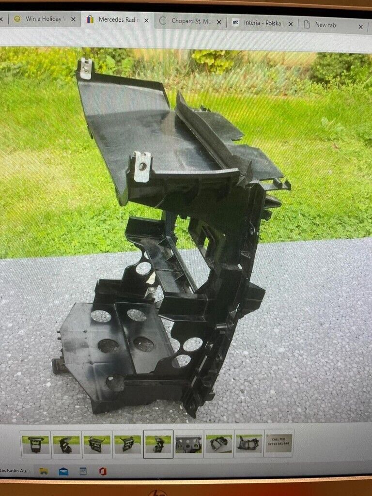 Mercedes ML 350 & GL Radio & Audio Support  Bracket Trim